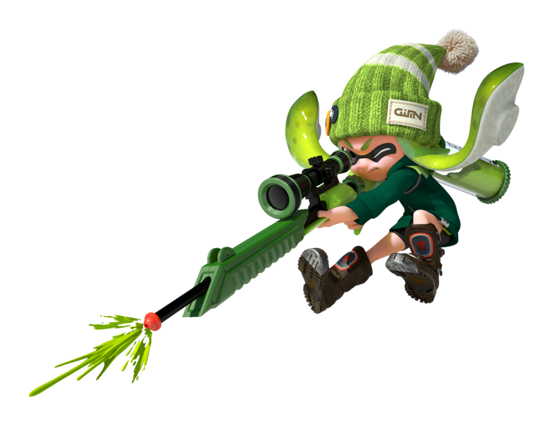 File:S Inkling with Splatterscope render.png - Inkipedia, the Splatoon wiki