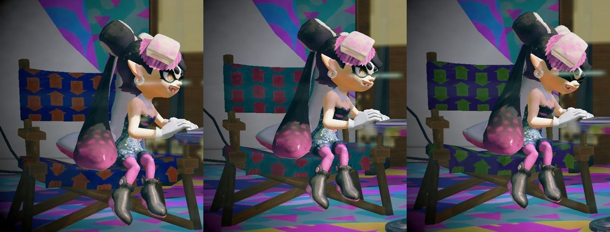 File:Squid Sisters Studio Chair Colors.jpg - Inkipedia, the Splatoon wiki