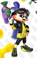 An Inkling dressed similar to Goggles in the The Art of Splatoon 2.