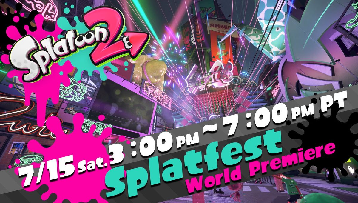 Splatoon store 2 release
