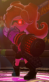An Octoling with a Blaster.