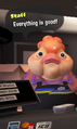 The Staff at the Crab-N-Go serving the player