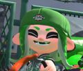 The playable Octoling's teeth.