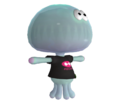 Unofficial render of a jellyfish's game model from Splatoon on The Models Resource.