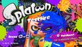 The title screen if the player has not yet purchased Splatoon.