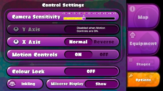 File:OptionsScreenEUOC.jpg - Inkipedia, the Splatoon wiki