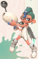 Agent 8 with the punk hairstyle