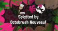 The message that appears after the player is splatted in Splatoon 3