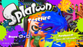 The title screen if the player has purchased Splatoon.