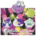 Squid Sisters set acrylic clips by Sanei