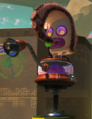 A blobby Octotrooper looking at the player