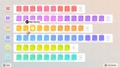 Complete Color-Chip Collection, with all chips at the third level. The logos and outlines are lit up.