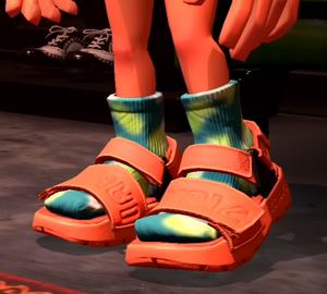 Orange Dadfoot Sandals Direct Preview.png