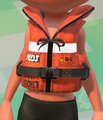 A close-up of the Anchor Life Vest in Splatoon 2