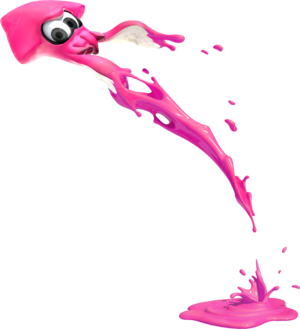 Splatoon 2 - key art pink squid.png