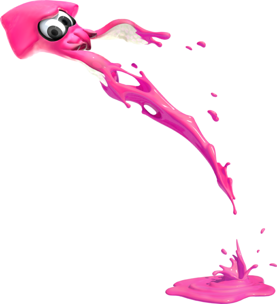 File:Splatoon 2 - key art pink squid.png