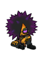 The Tableturf card icon of Spyke