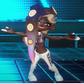 Marina in her new costume from the front