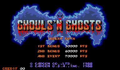 File:Ghouls'n Ghosts ARC title.png
