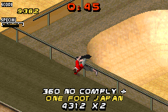 Tony Hawk's Pro Skater 2 (Game Boy Advance)/Skatestreet — StrategyWiki