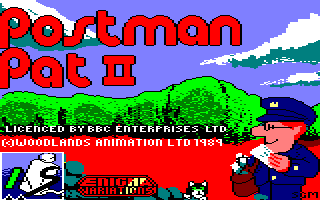 File:Postman Pat 2 Phew, What a Scorcher title screen (Amstrad CPC).png