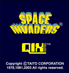 File:Space Invaders 25th Anniversary V2 title screen.png