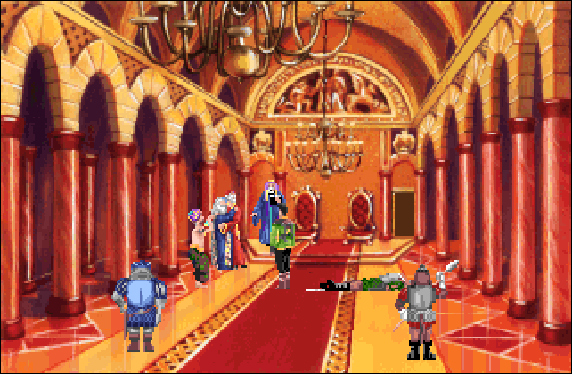 File:KQ6 Genie Attacking Guards in Throne Room.png
