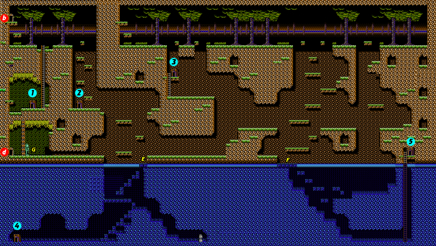 Blaster Master Map Area 1 C 