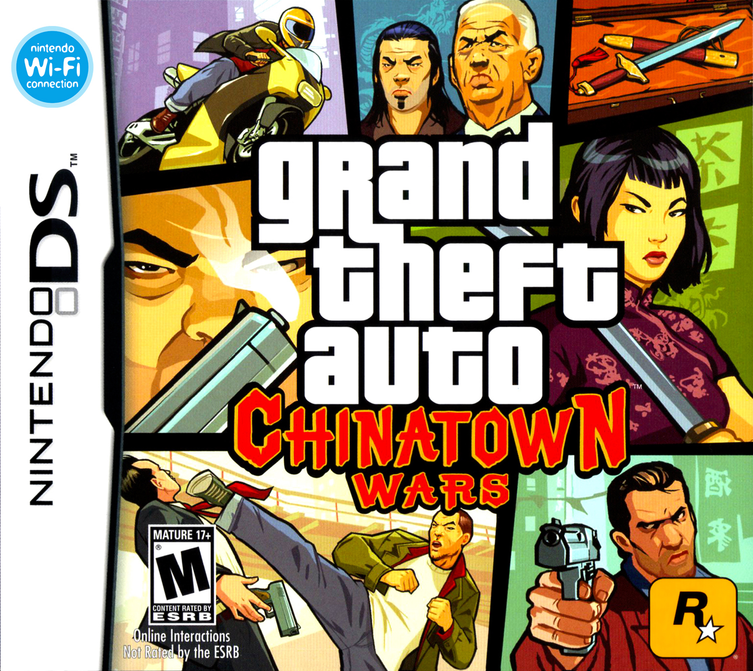 Box artwork for Grand Theft Auto: Chinatown Wars.