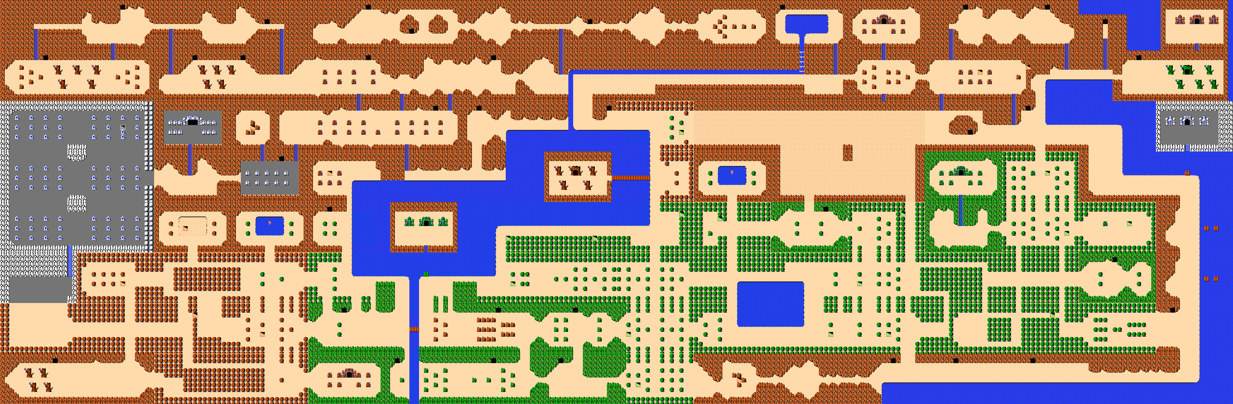 The overworld of Hyrule.