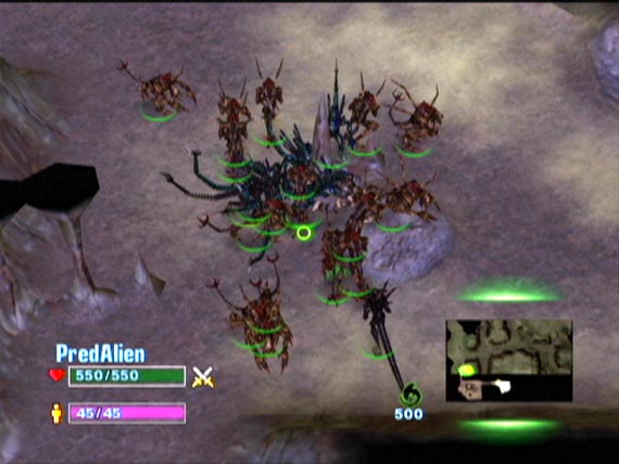 aliens vs predator strategy game