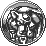 Dragon Warrior III DeadHound silver medal.png