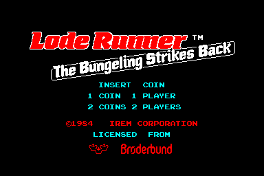 File:Lode Runner II Arcade title.png