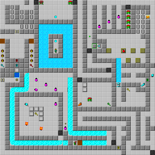 Chip's Challenge/Level Pack 2/Levels 81-100 — StrategyWiki | Strategy ...