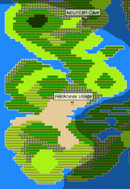 dragon warrior enemy territory map