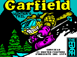 Garfield A Winter's Tail title screen (ZX Spectrum).png