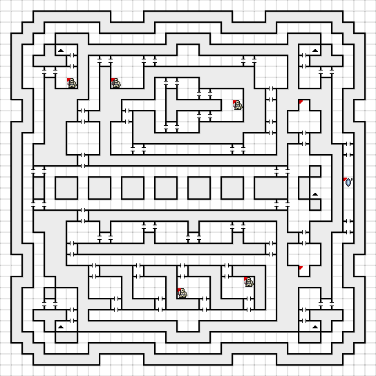Deep Dungeon 3 map Castle 1.png