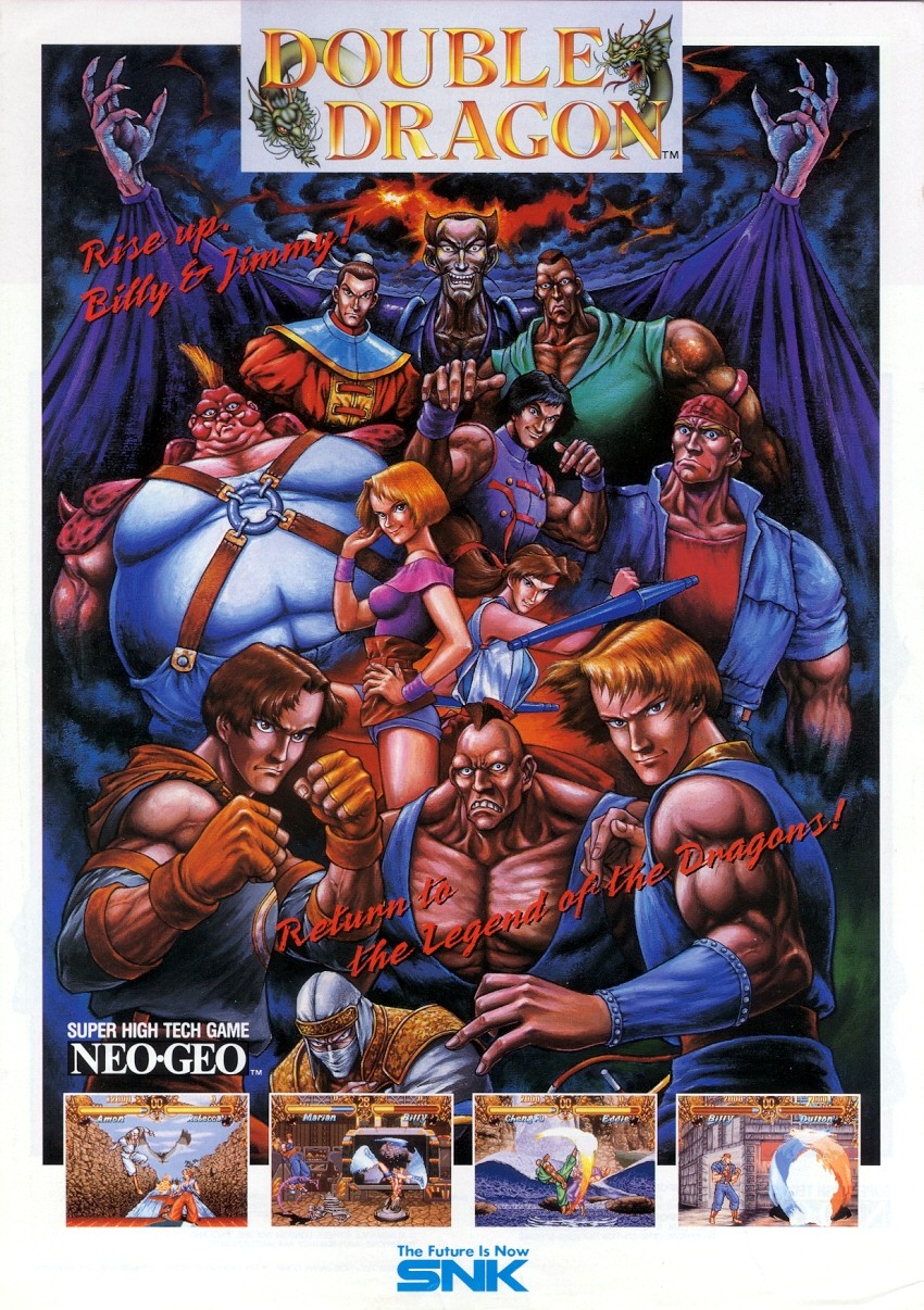 Play Arcade Double Dragon (Neo-Geo) Online in your browser 