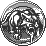 Dragon Warrior III MadHound silver medal.png