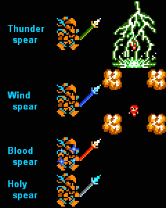 File:FinalFantasy3 Weapons Spears.png