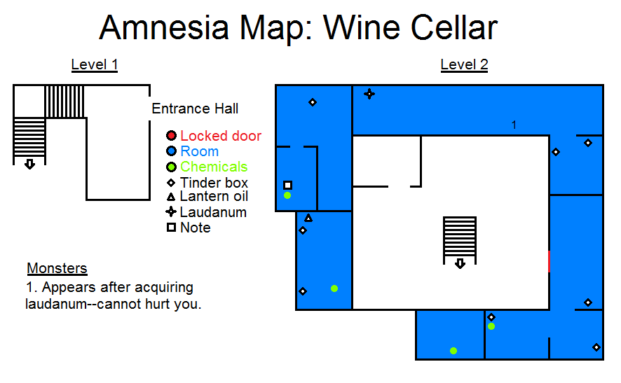 amnesia wine cellar key