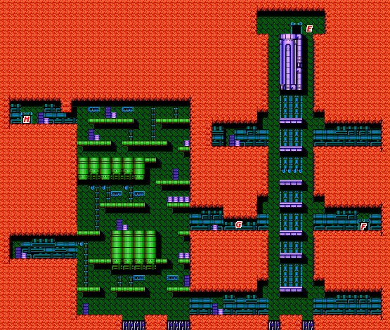 Bionic Commando NES map Stage1b.png