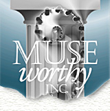 Museworthy's company logo.