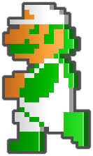 super mario bros 1 luigi