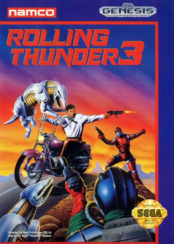 Box artwork for Rolling Thunder 3.