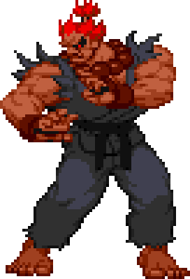 Street Fighter Alpha 3 - Akuma (Arcade) 