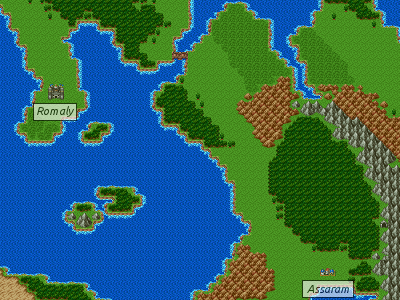 Dragon Quest 3 World Map Maping Resources