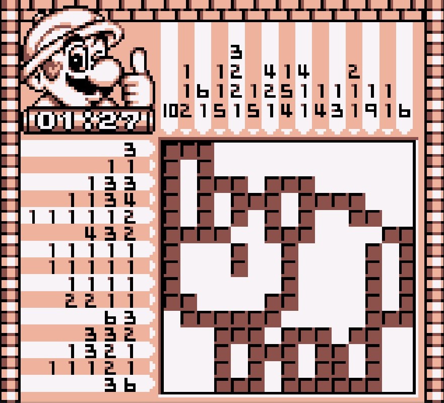 Mario Rinosoris File:Mario's Picross Time Trials Rhinoceros Solution.jpg â StrategyWiki ...