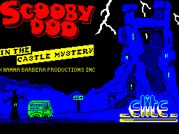 File:Scooby-Doo title screen (ZX Spectrum).png