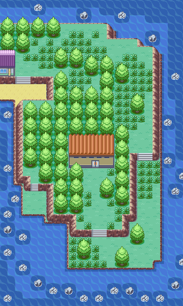 Pokemon LeafGreen Version Mt Light Island 1-Path to Moltres Map for Game  Boy Advance by Mew_Jadester - GameFAQs